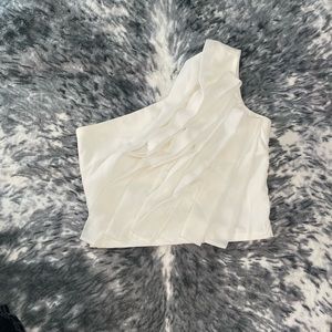 One shoulder top